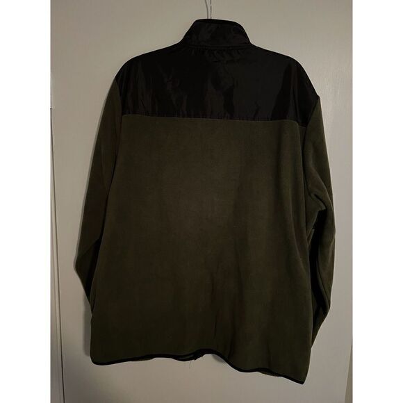 Disneyland Jacket Mens Green Full Zip Fleece Grumpy Size XL Disney Seven Dwarfs - Picture 2 of 3